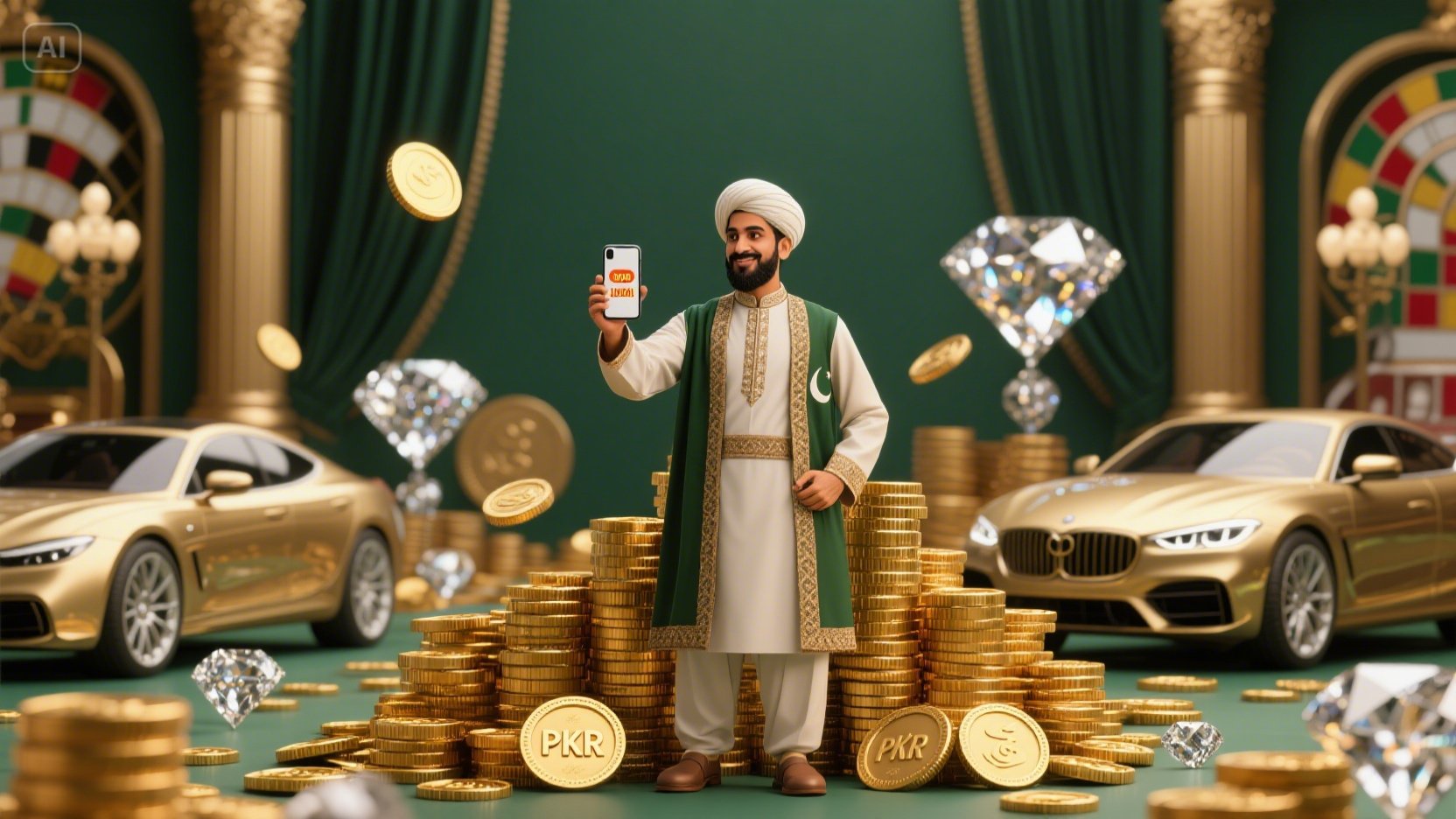 Casino Pirate Slots desktop and mobile interfaces